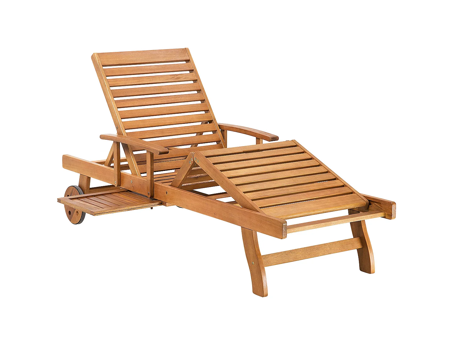 Chaise longue avec coussin Bois Bleu JAVA