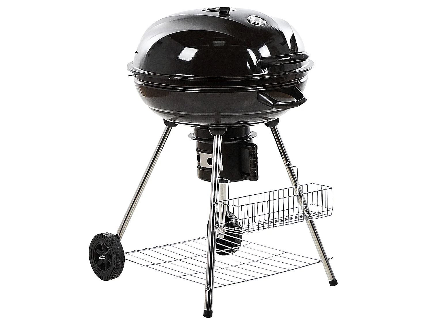 Charcoal BBQ Grill MARAPI Metal Black