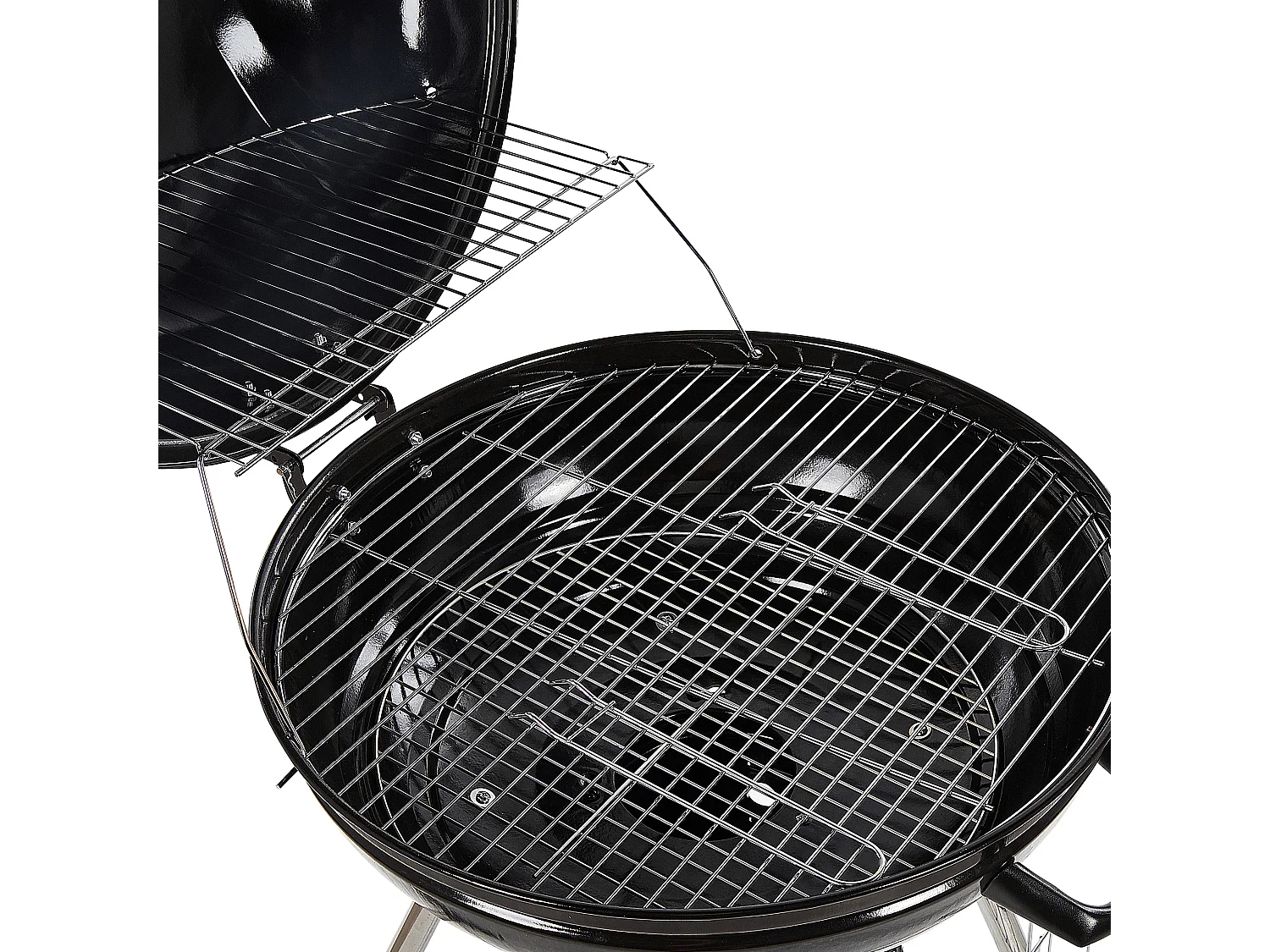 Charcoal BBQ Grill MARAPI Metal Black