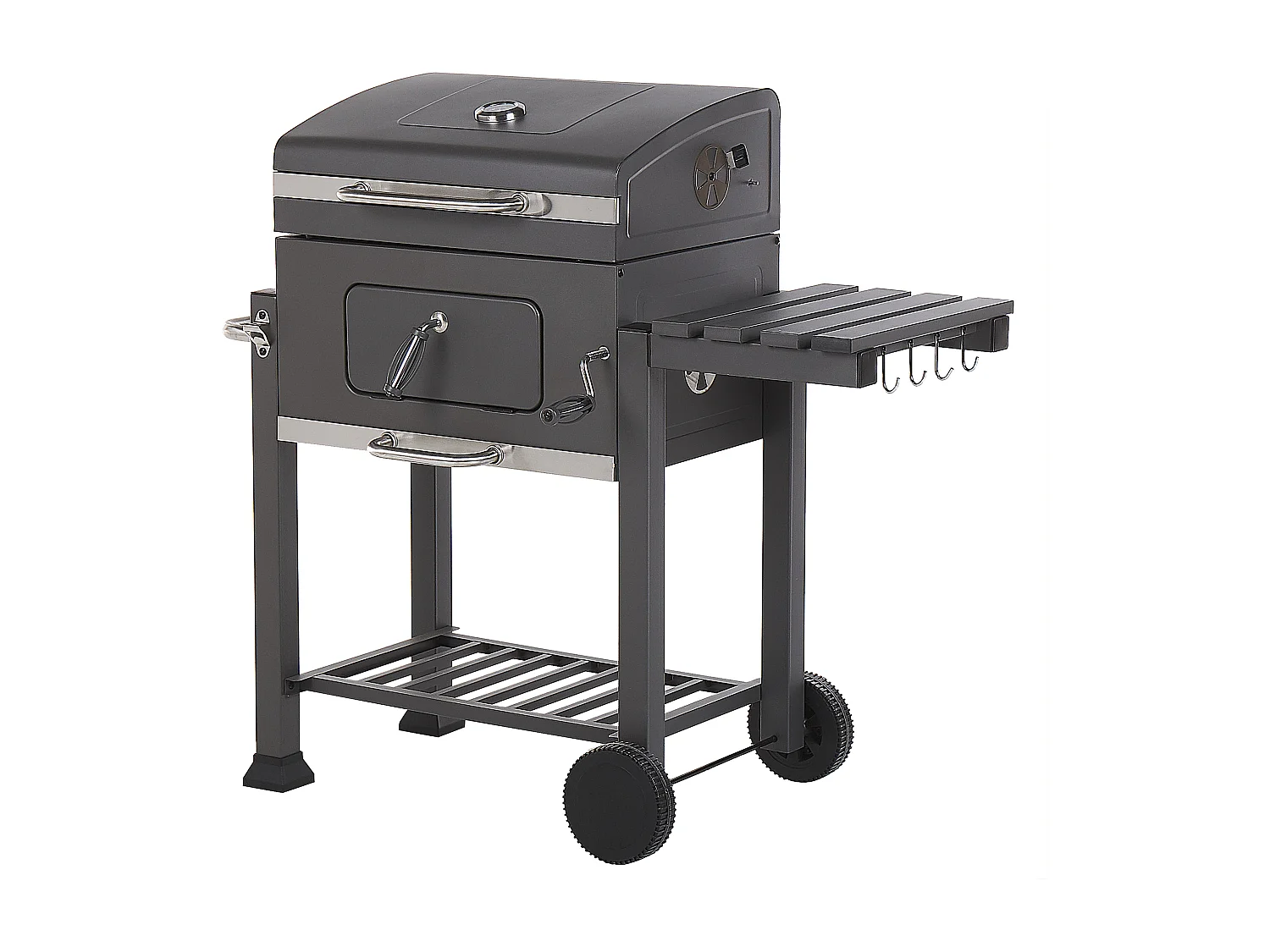 Barbacoa de carbón PAVLOF Metal Negro