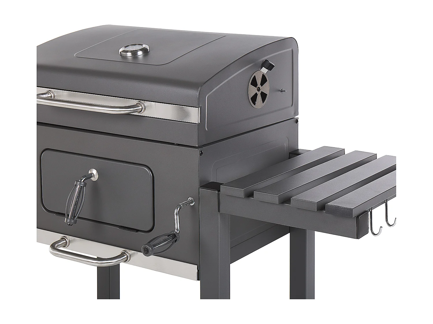 Barbacoa de carbón PAVLOF Metal Negro