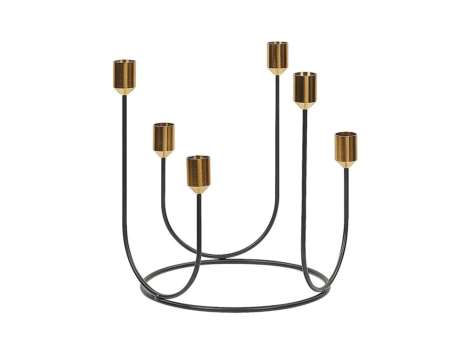 Candelero PANAY Metal 25 cm Negro