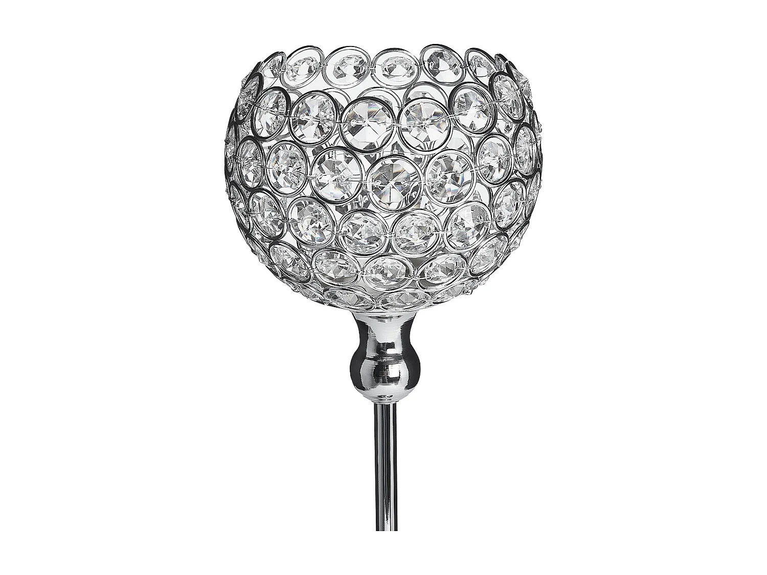 Candelabro ESTERNAY Metal 27 cm Prateado