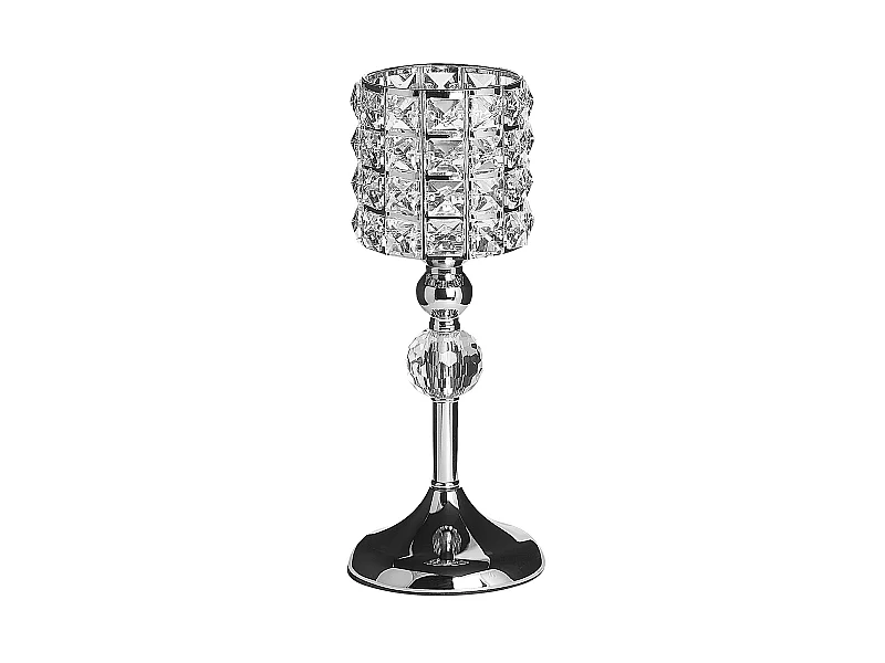 Klassischer Kerzenständer für besonderes Flair silbern Avord