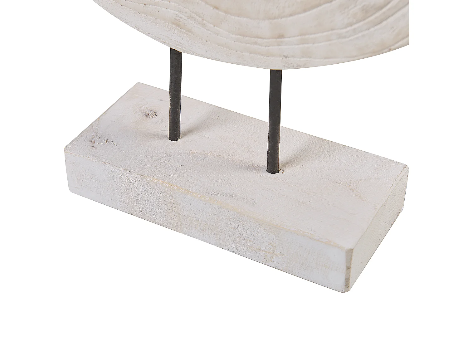 Bougeoir APANGO Bois 35 cm Blanc