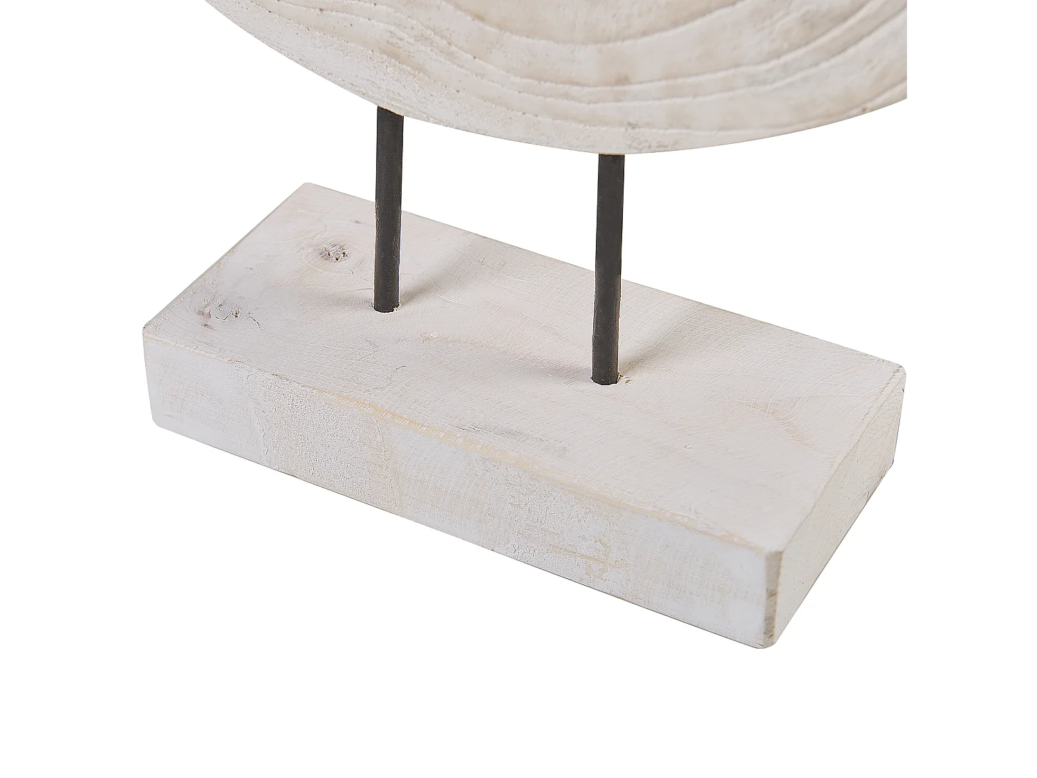 Bougeoir APANGO Bois 35 cm Blanc