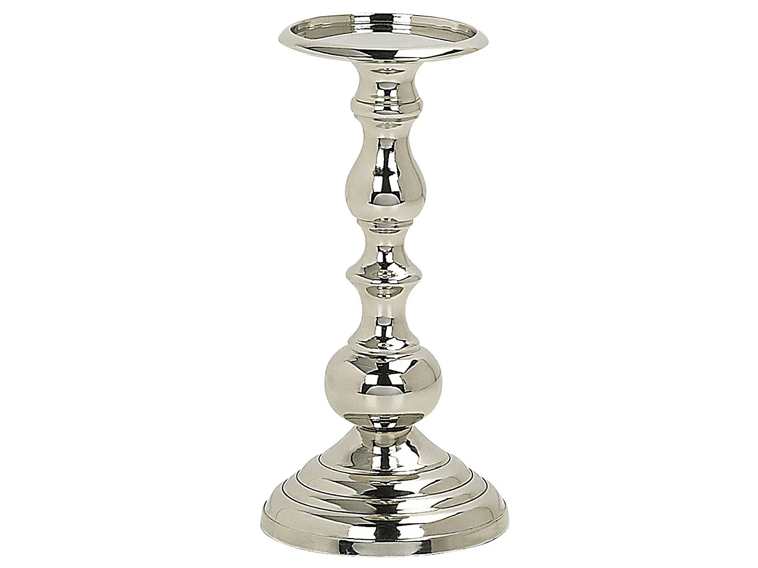 Kaarshouder BUSAT Metaal 24 cm Zilver