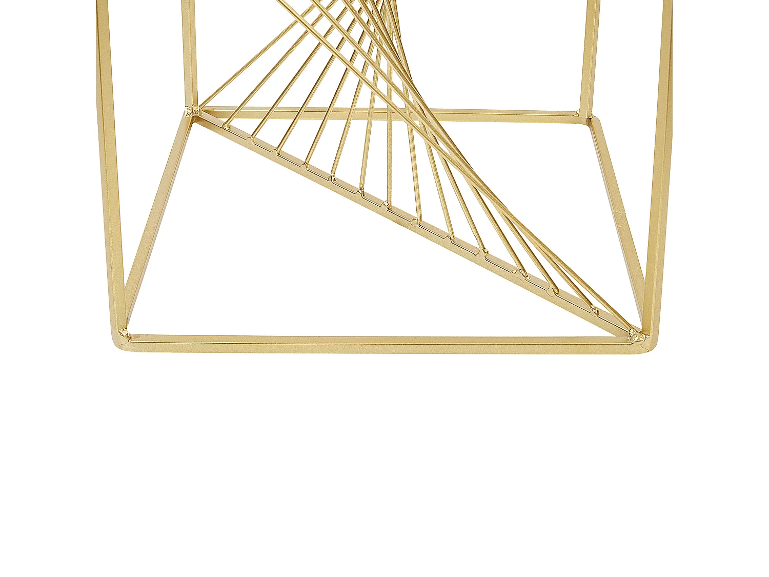 Kaarshouder MINDORO Metaal 23 cm Goud