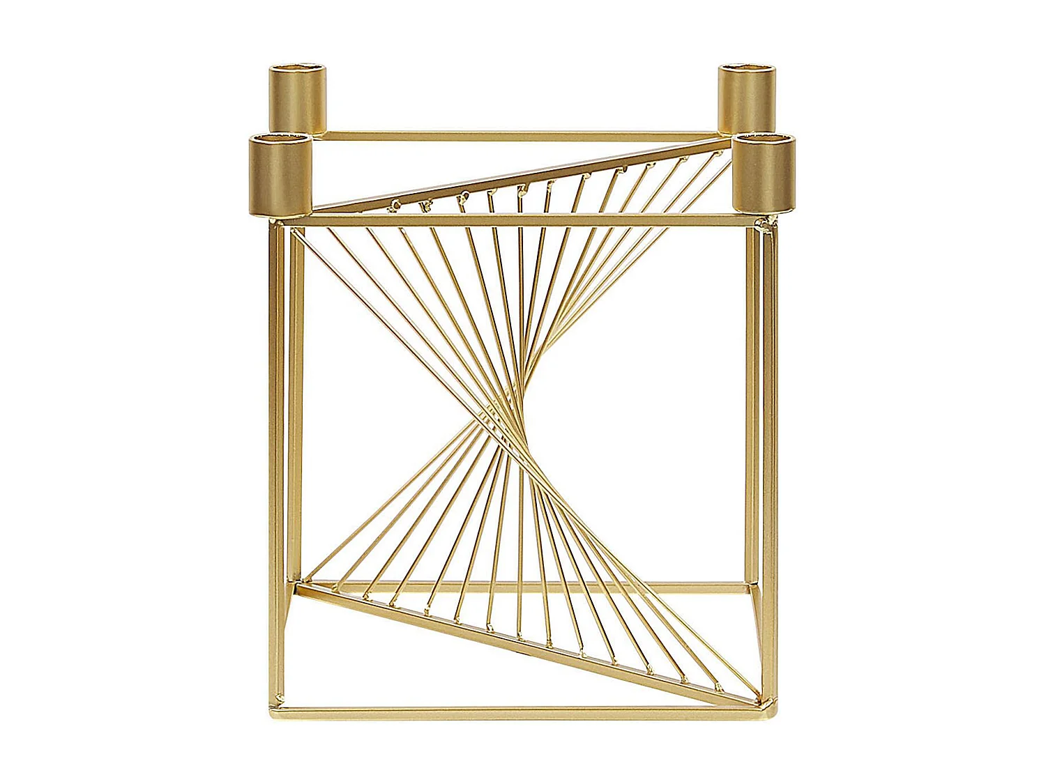 Candelabro MINDORO Metal 23 cm Dourado