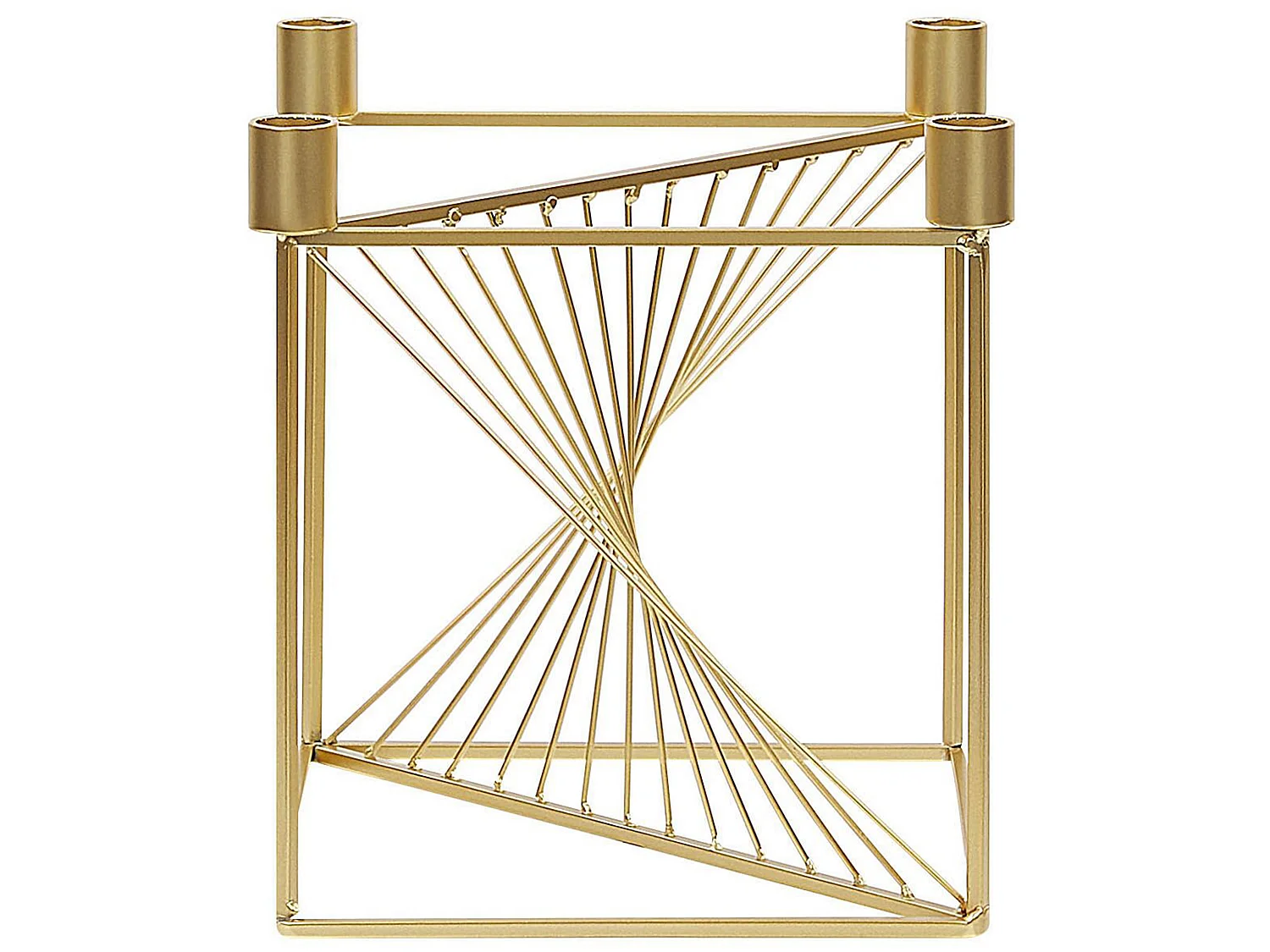 Kaarshouder MINDORO Metaal 23 cm Goud