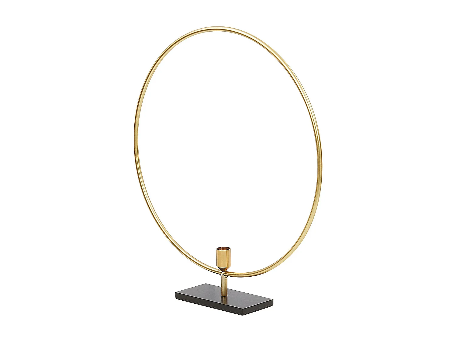 Bougeoir SERAM Métal 45 cm Doré