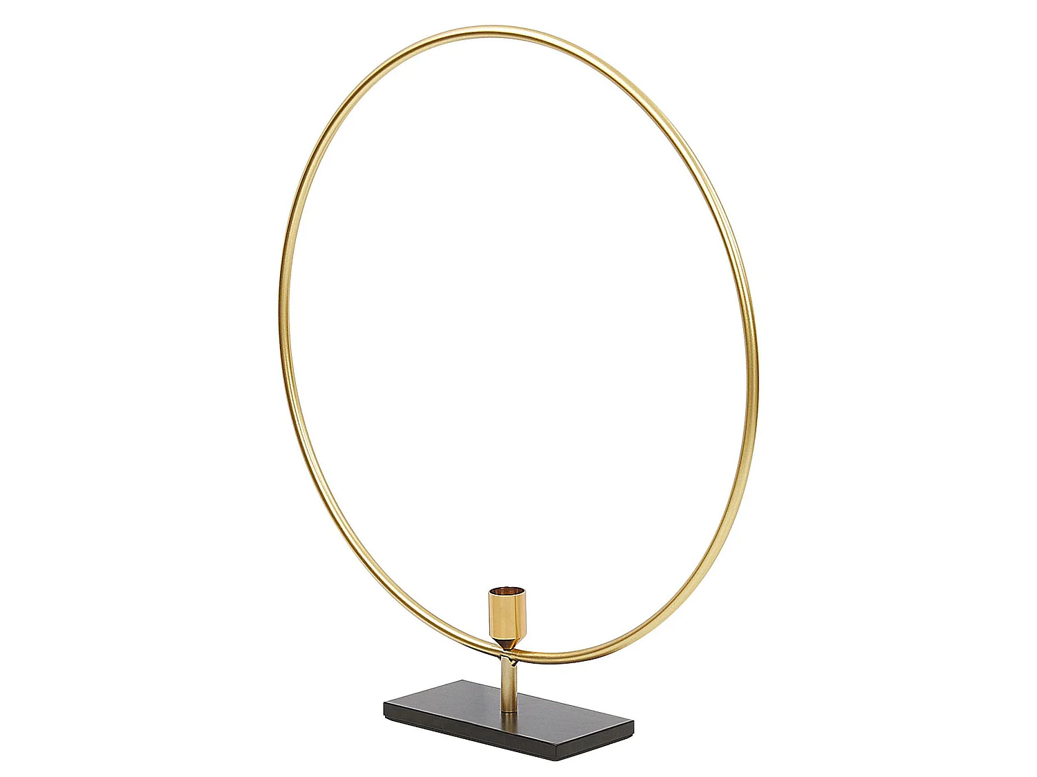 Bougeoir SERAM Métal 45 cm Doré