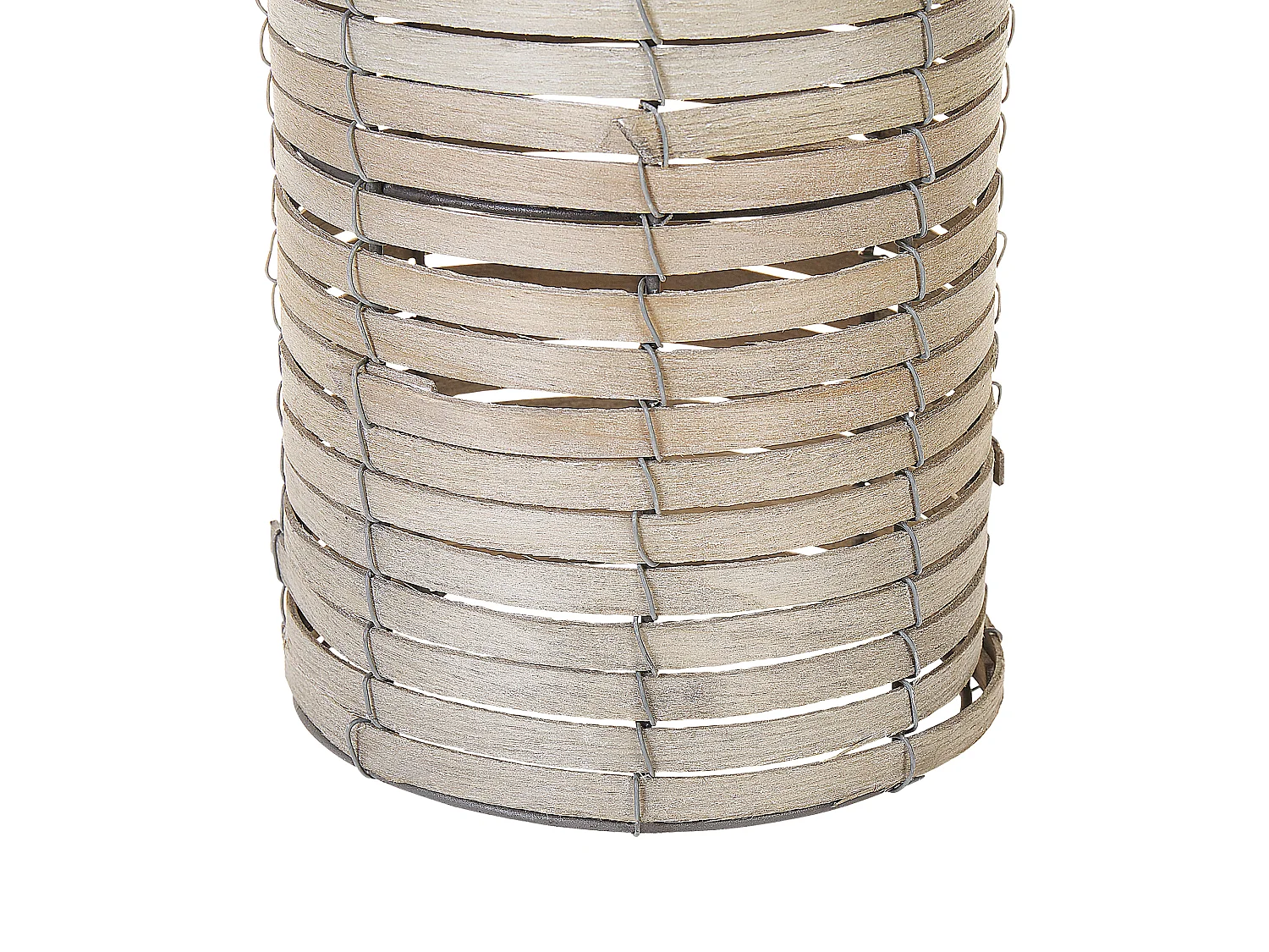 Kerzenständer 3er Set aus Holz rund rustikaler Stil handgefertigt Rovare