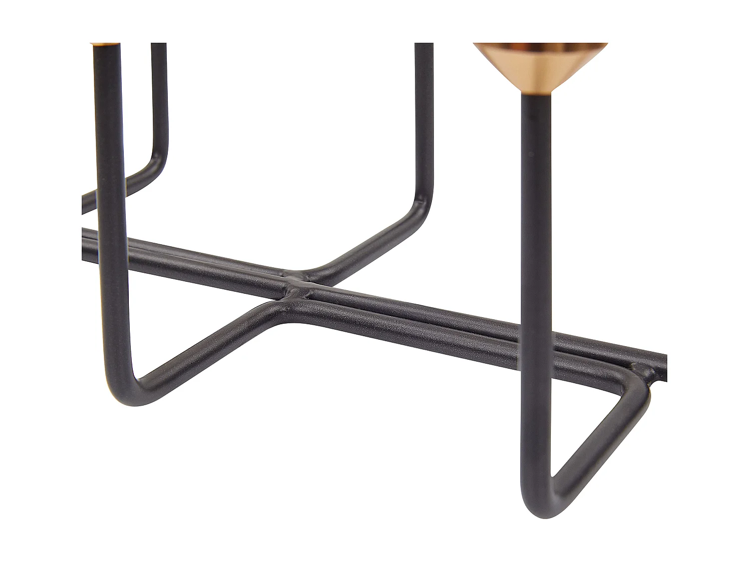 Świecznik BANGKA Metal 12 cm Czarny