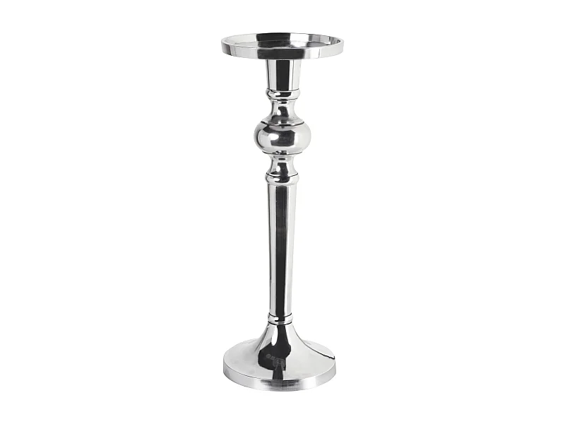 Candelabro SANAFA Metal 41 cm Prateado