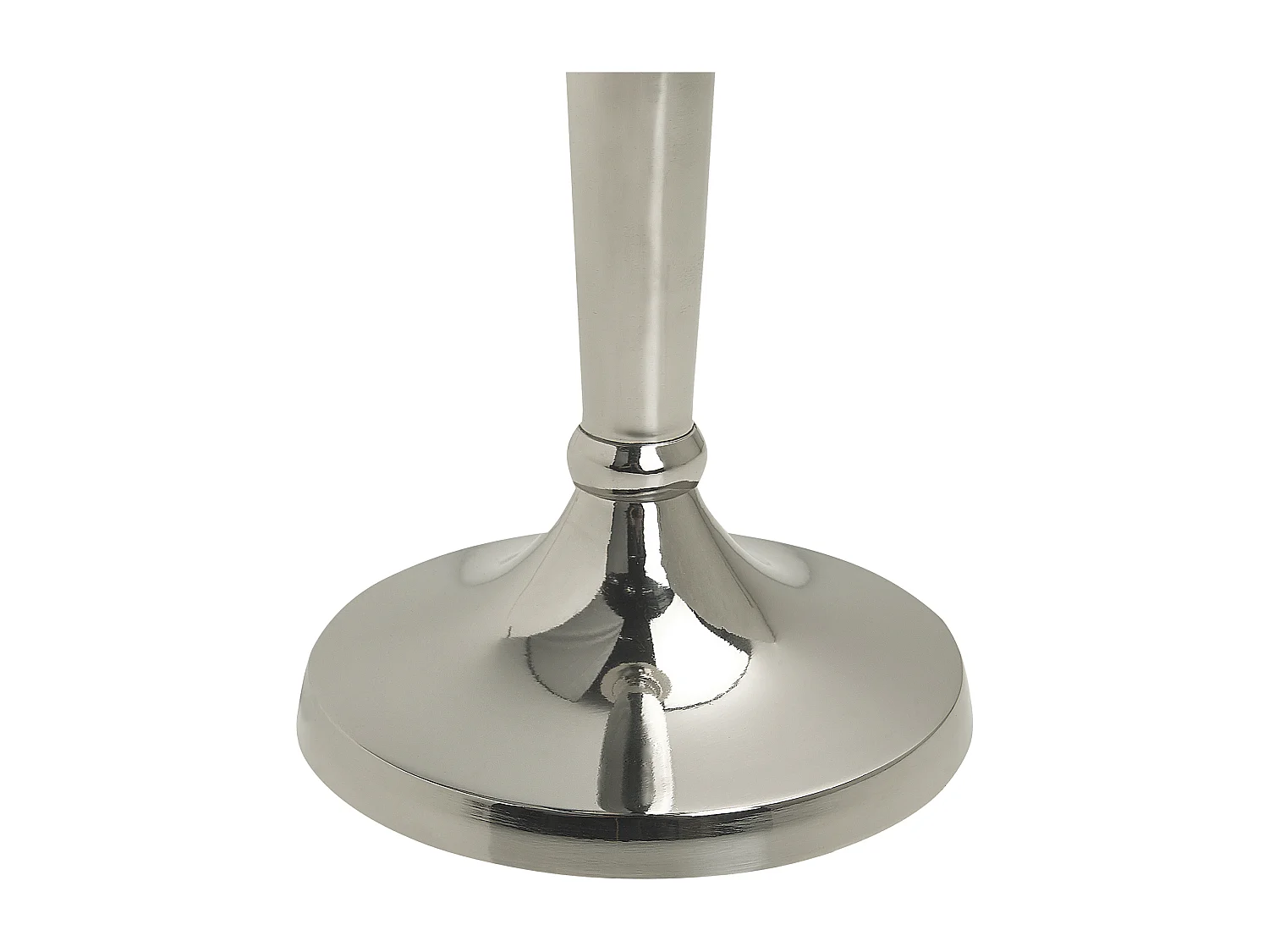 Świecznik SANAFA Metal 41 cm Srebrny