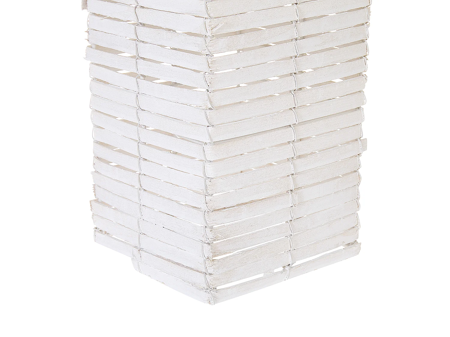 Kerzenständer 3er Set MAROLA 54/34/20 cm Weiss