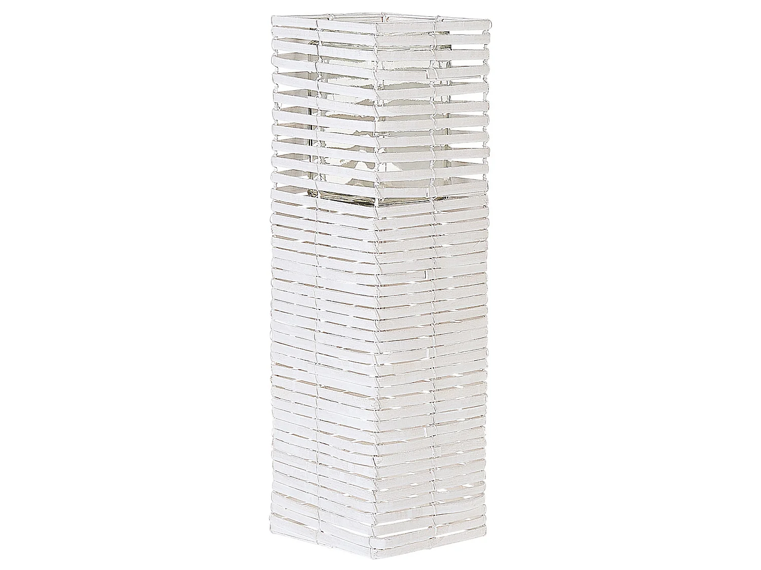 Lot de 3 bougeoirs MAROLA 54/34/20 cm Blanc
