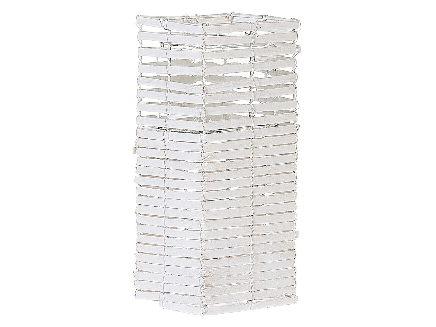 Lot de 3 bougeoirs MAROLA 54/34/20 cm Blanc