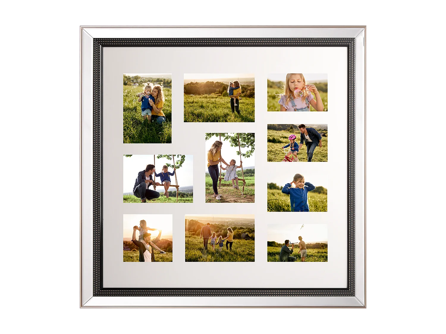 Lijst voor 10 foto's DALABA Zilver