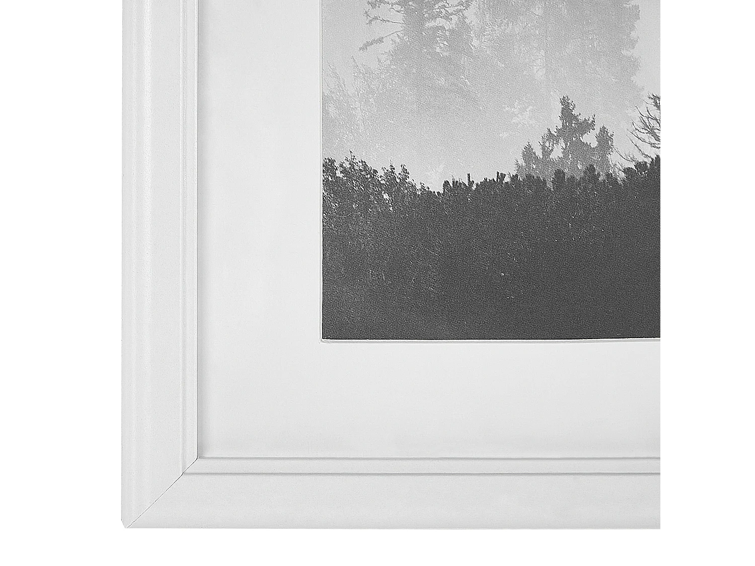 Bilderrahmen 6er Set ZINARE Landschaft Weiss