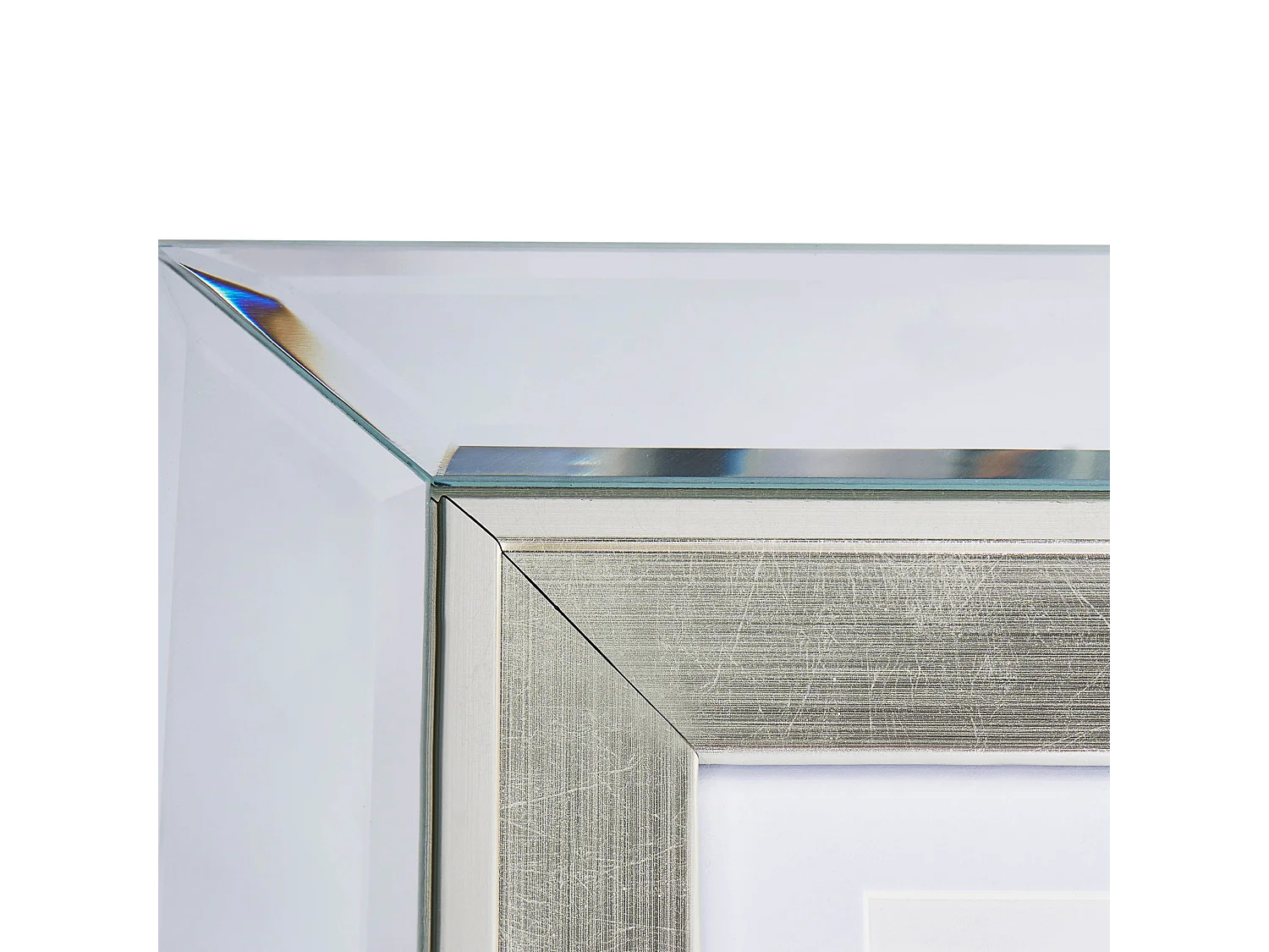 Cadre pour 6 photos MAKENI Argenté