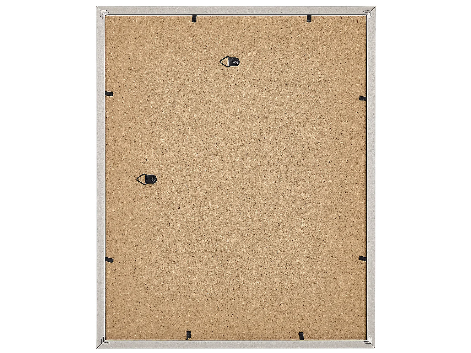 Set of 7 Photo Frames ZINARE Urban Motif White