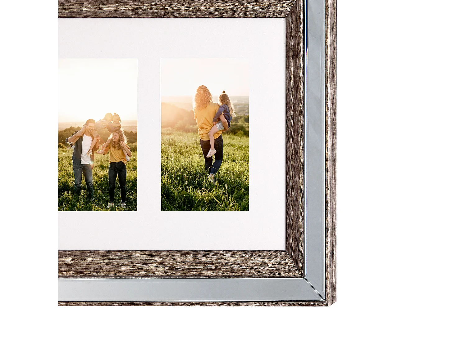 Ramka na 3 zdjęcia SINTA Srebrny