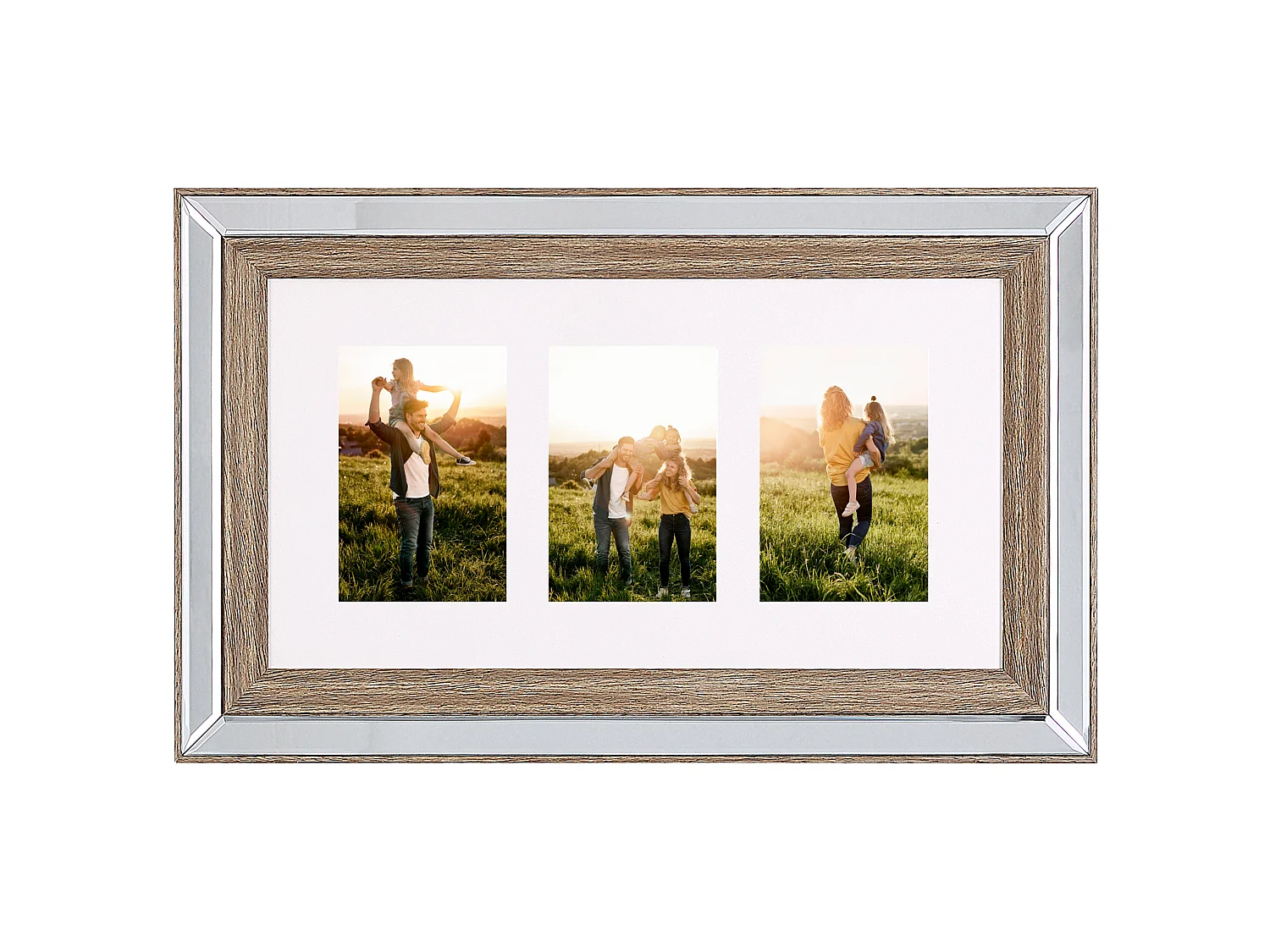 Lijst voor 3 foto's SINTA Zilver