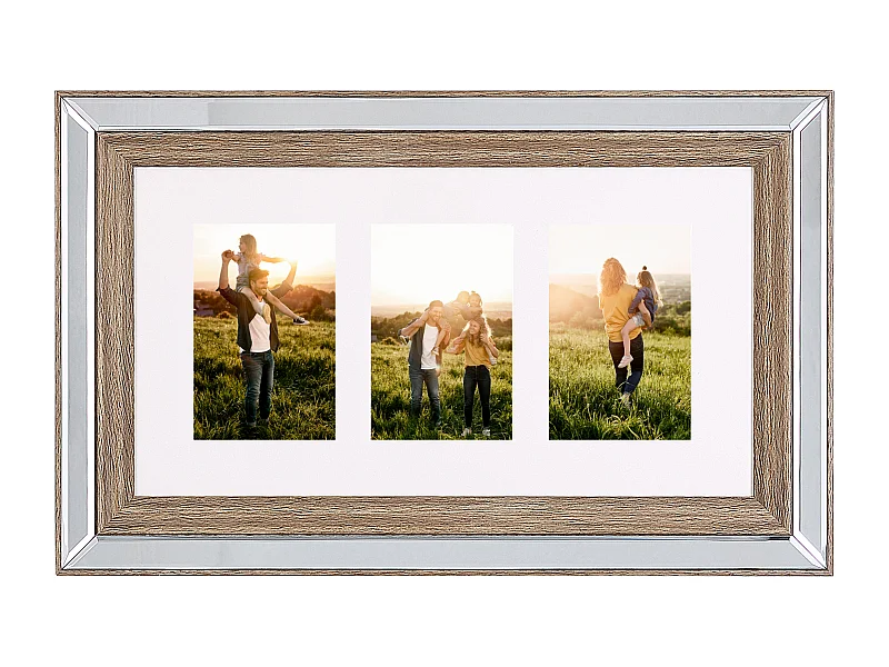 Lijst voor 3 foto's SINTA Zilver