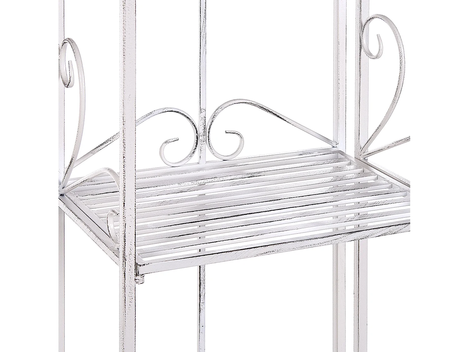 Meuble de rangement VALDIVIA Métal 40 cm 27 cm Blanc