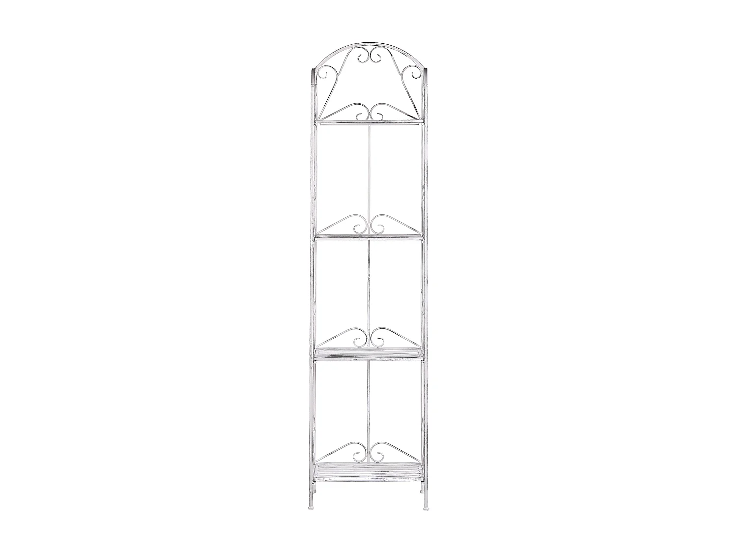 Meuble de rangement VALDIVIA Métal 40 cm 27 cm Blanc