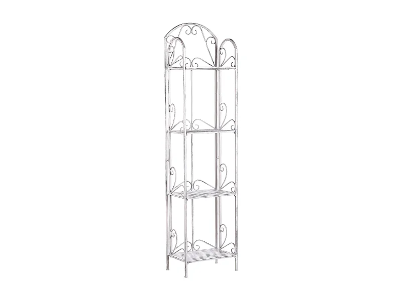 Tuinkast metaal wit VALDIVIA