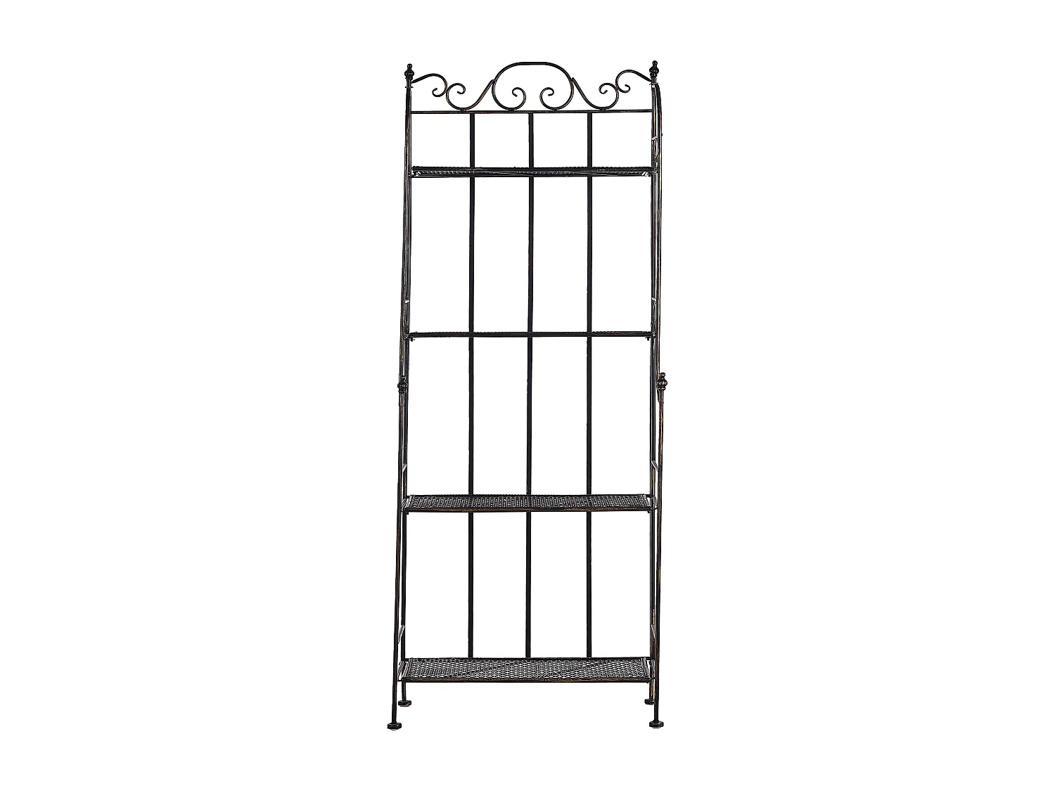 Meuble de rangement ISERNIA Métal 61 cm 29 cm Noir