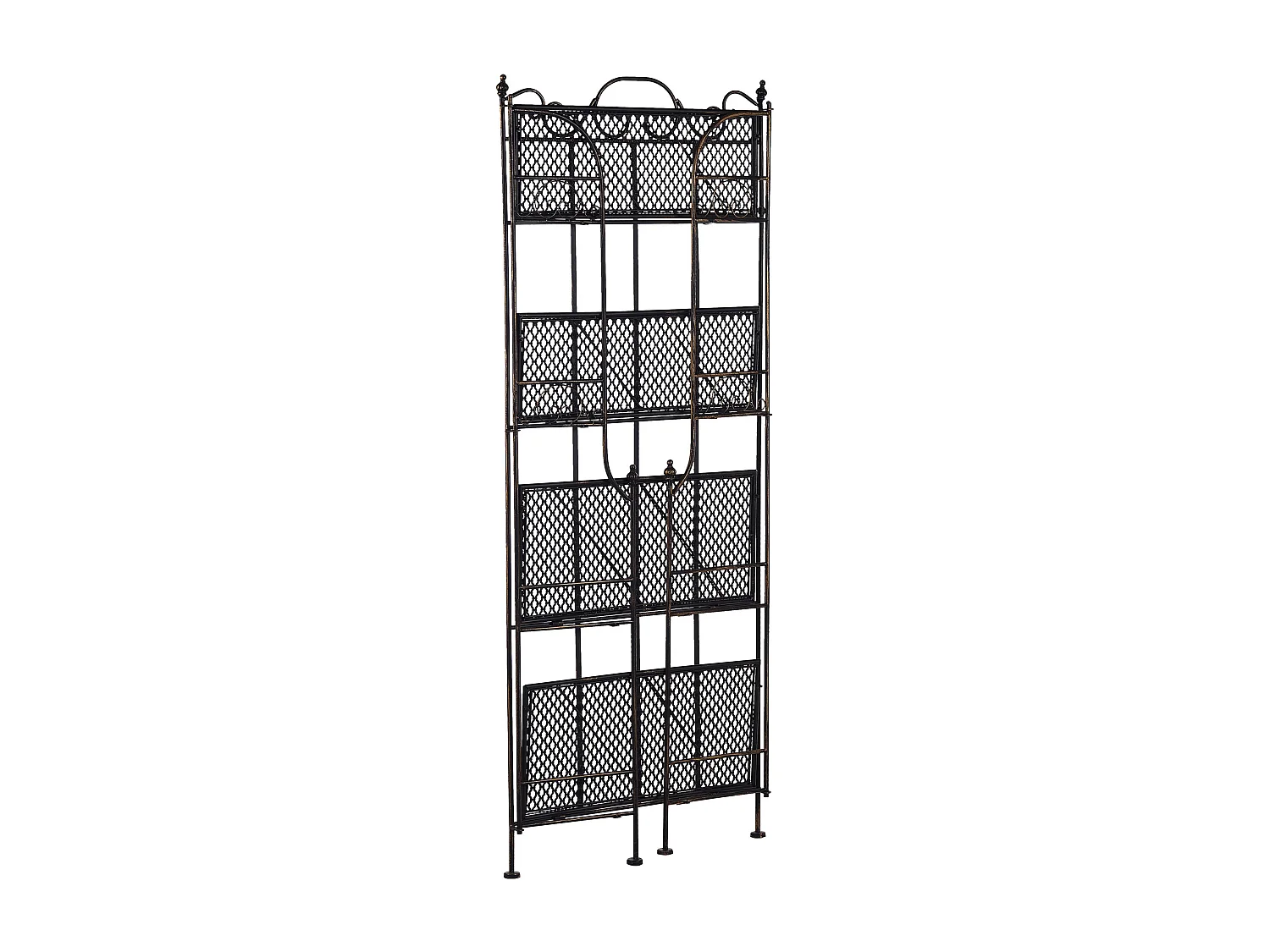 Meuble de rangement ISERNIA Métal 61 cm 29 cm Noir