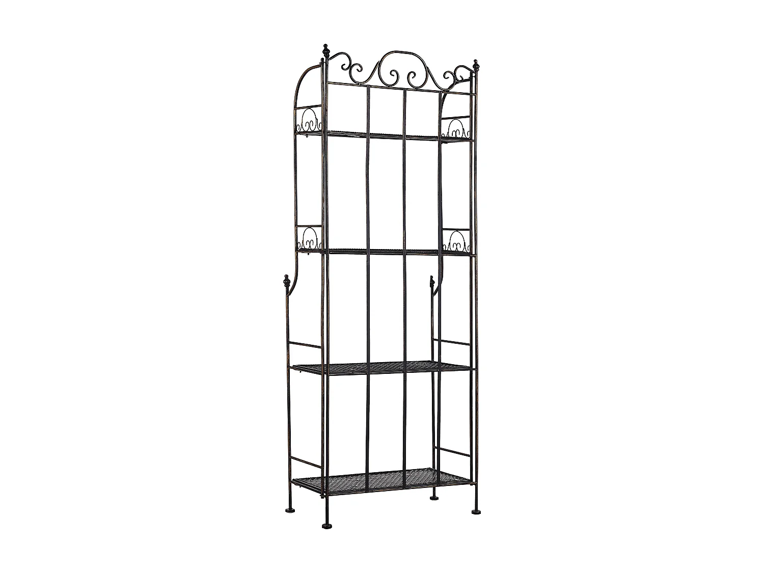 Meuble de rangement ISERNIA Métal 61 cm 29 cm Noir