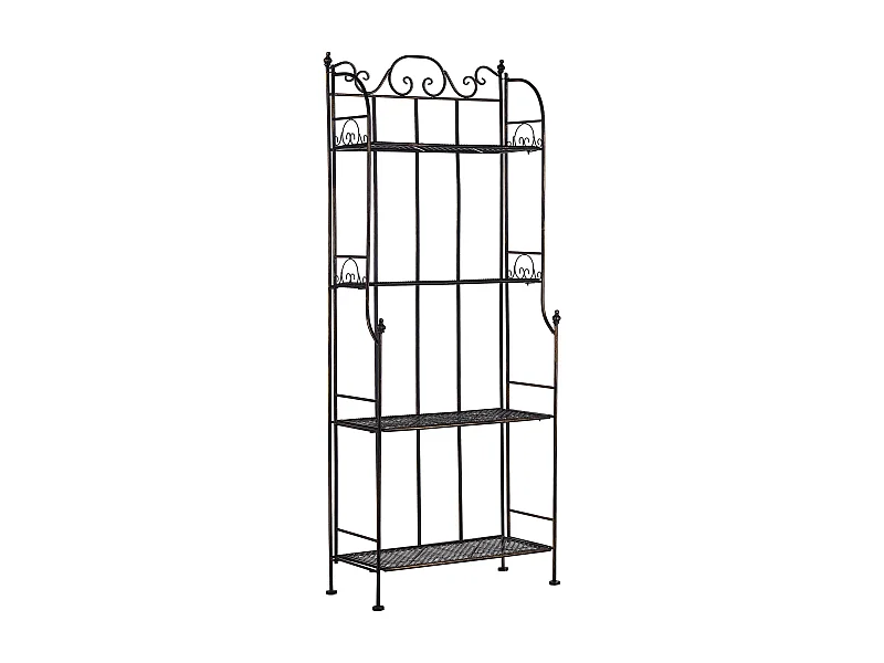 Meuble de rangement ISERNIA Métal 61 cm 29 cm Noir