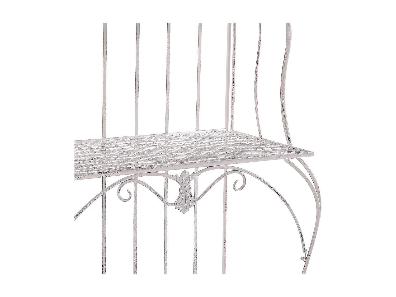 Meuble de rangement PAVONA Métal 94 cm 50 cm Beige clair