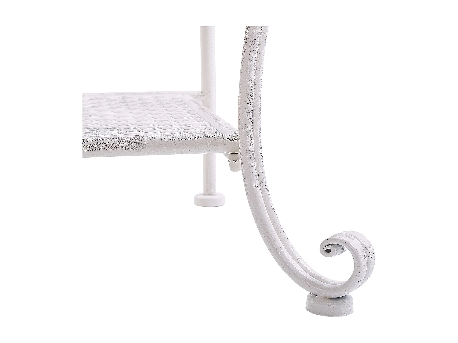 Meuble de rangement PAVONA Métal 94 cm 50 cm Beige clair