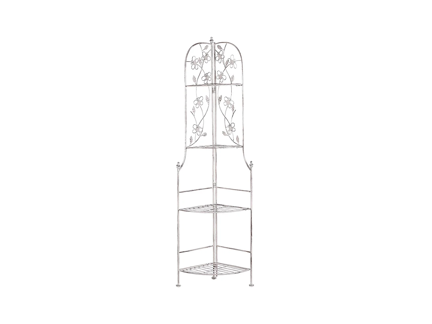 Étagère d'angle BIELLA Métal 35 cm 35 cm Blanc