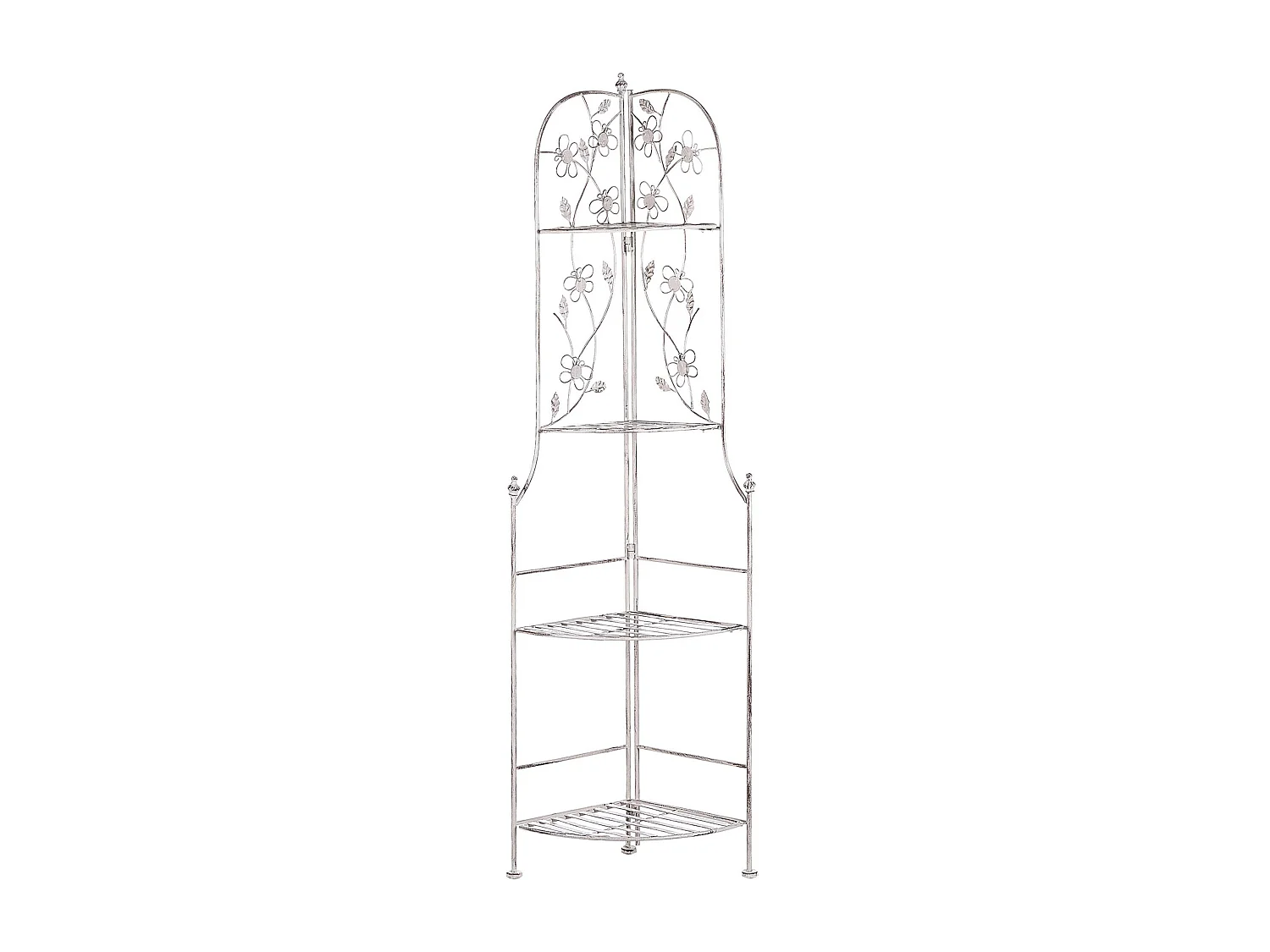 Étagère d'angle BIELLA Métal 35 cm 35 cm Blanc