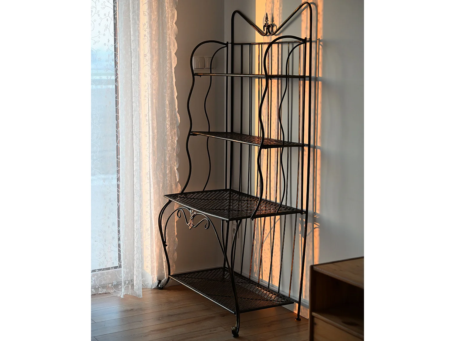 Meuble de rangement PAVONA Métal Noir