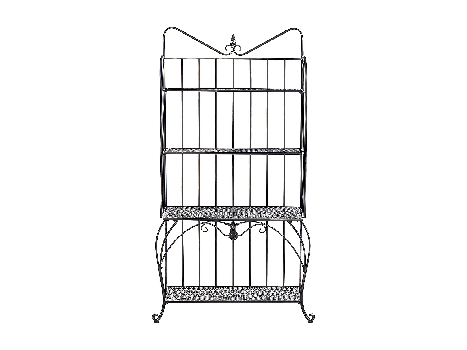 Meuble de rangement PAVONA Métal 94 cm 50 cm Noir