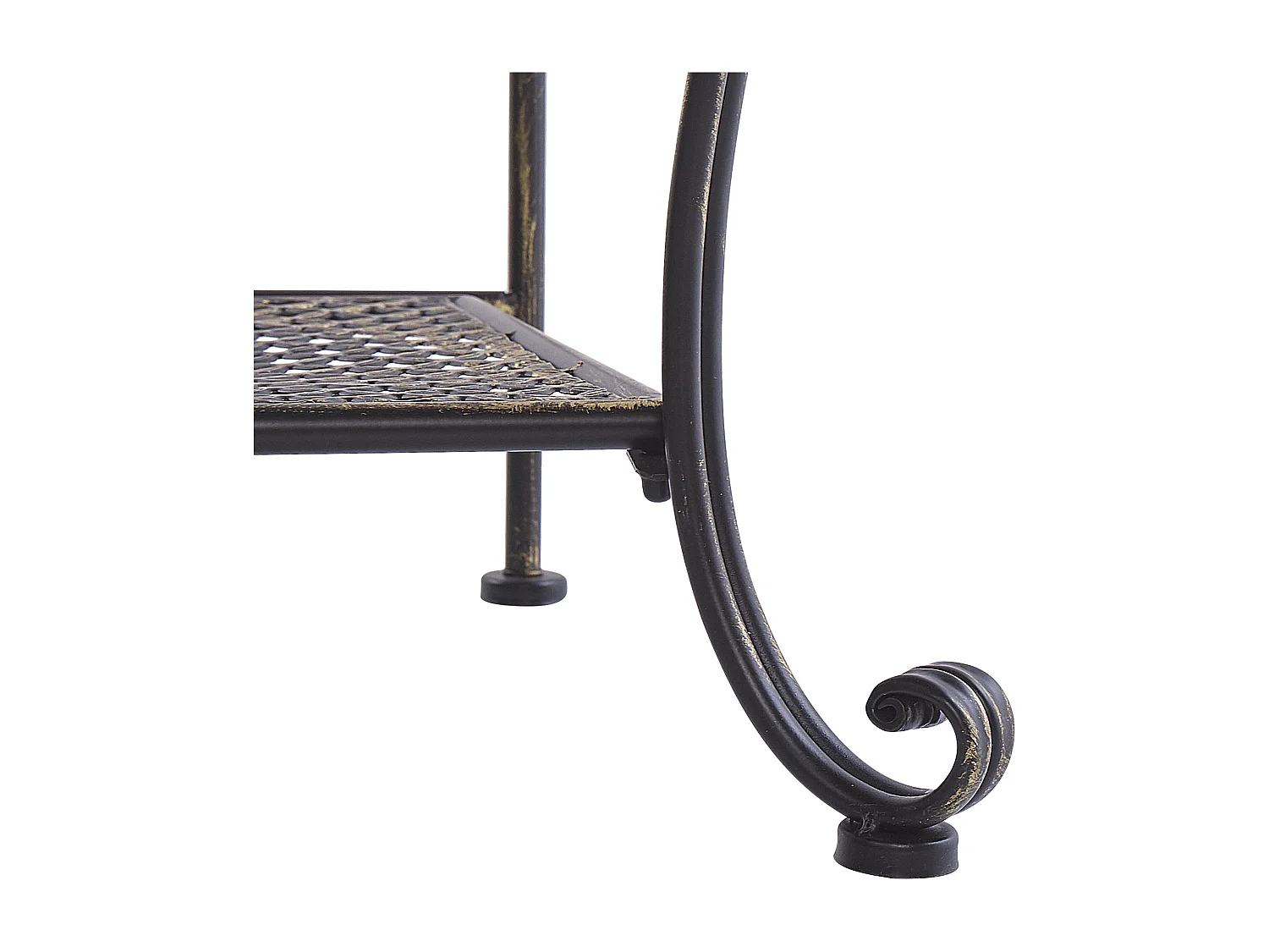 Meuble de rangement PAVONA Métal 94 cm 50 cm Noir