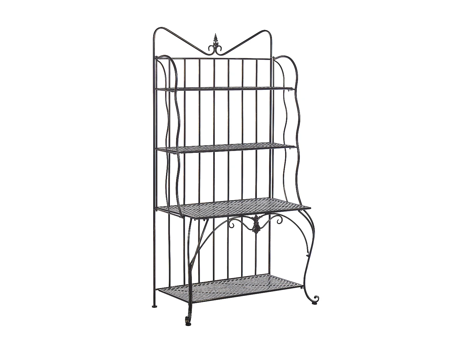 Meuble de rangement PAVONA Métal 94 cm 50 cm Noir