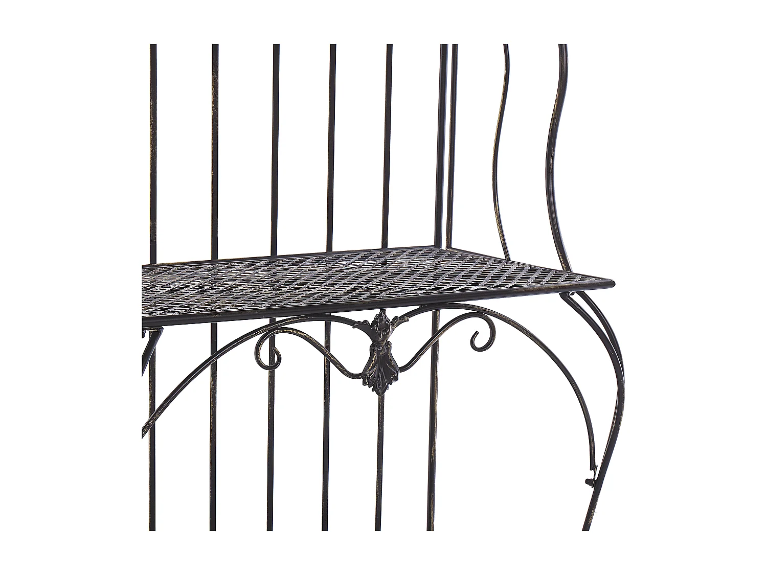 Meuble de rangement PAVONA Métal 94 cm 50 cm Noir