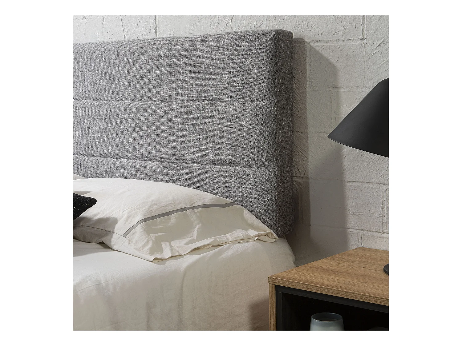 Kopfteil Miconos 150x60 cm Grau