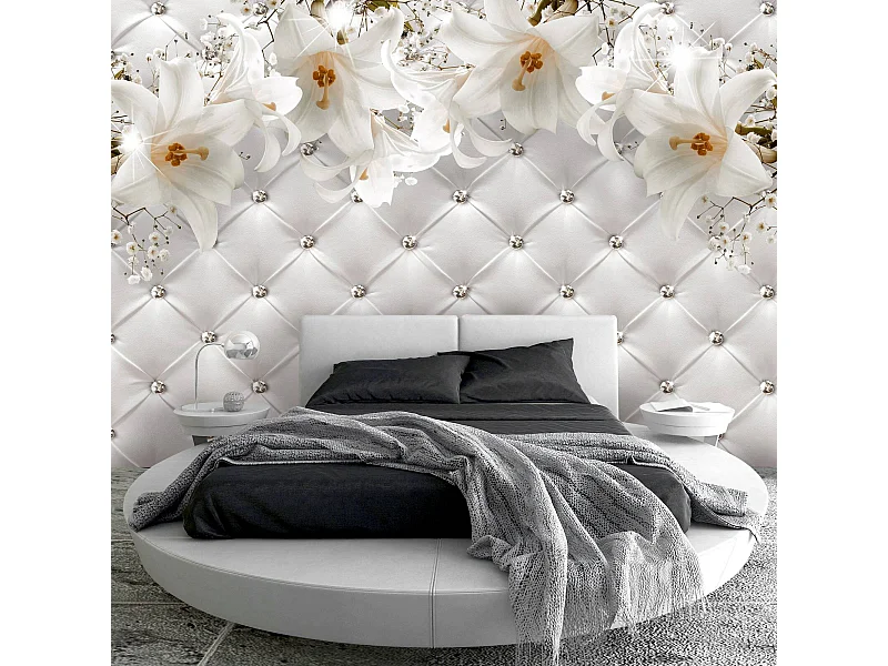 Papier peint adhésif Douceur parfumée - 147 x 105 cm