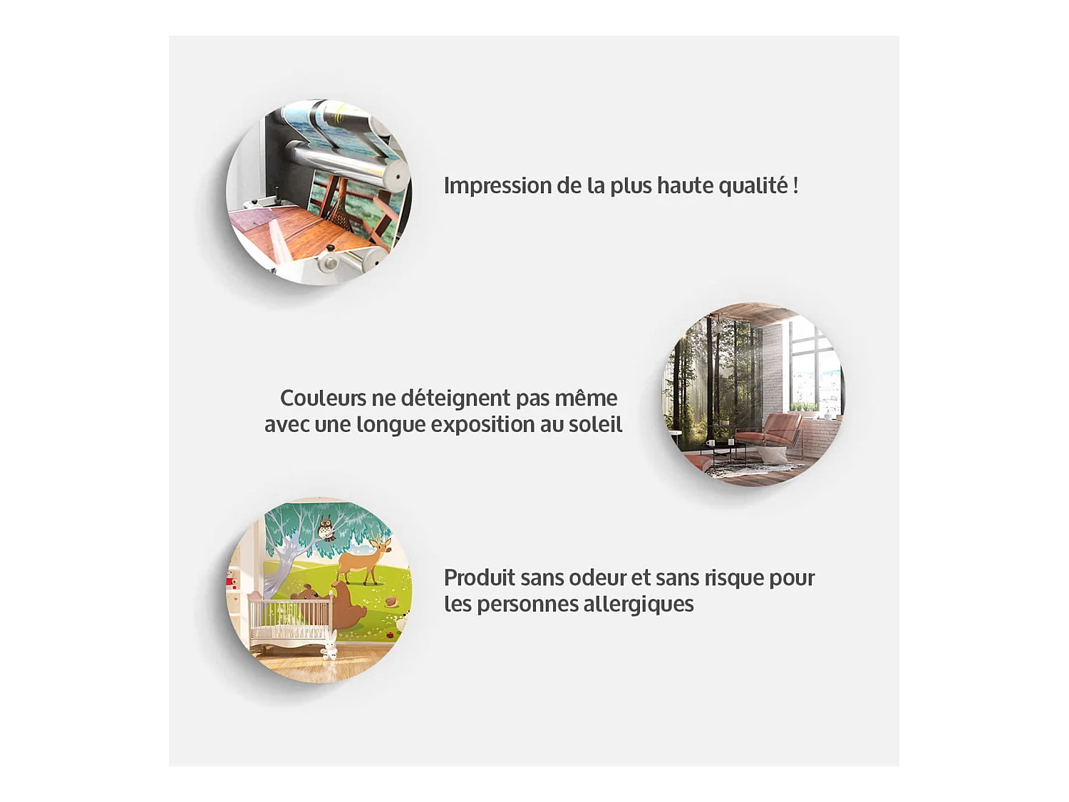 Papier peint adhésif Adventure in the Mountains - 147 x 105 cm