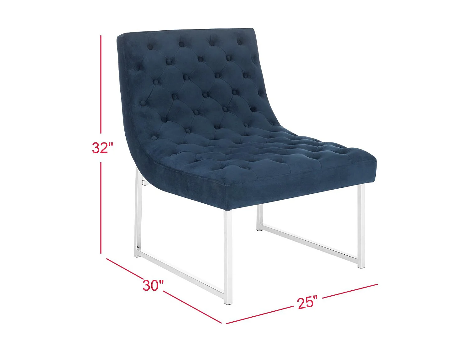 chaise Marine 76 X 64 X 81.28 cm - Pallie